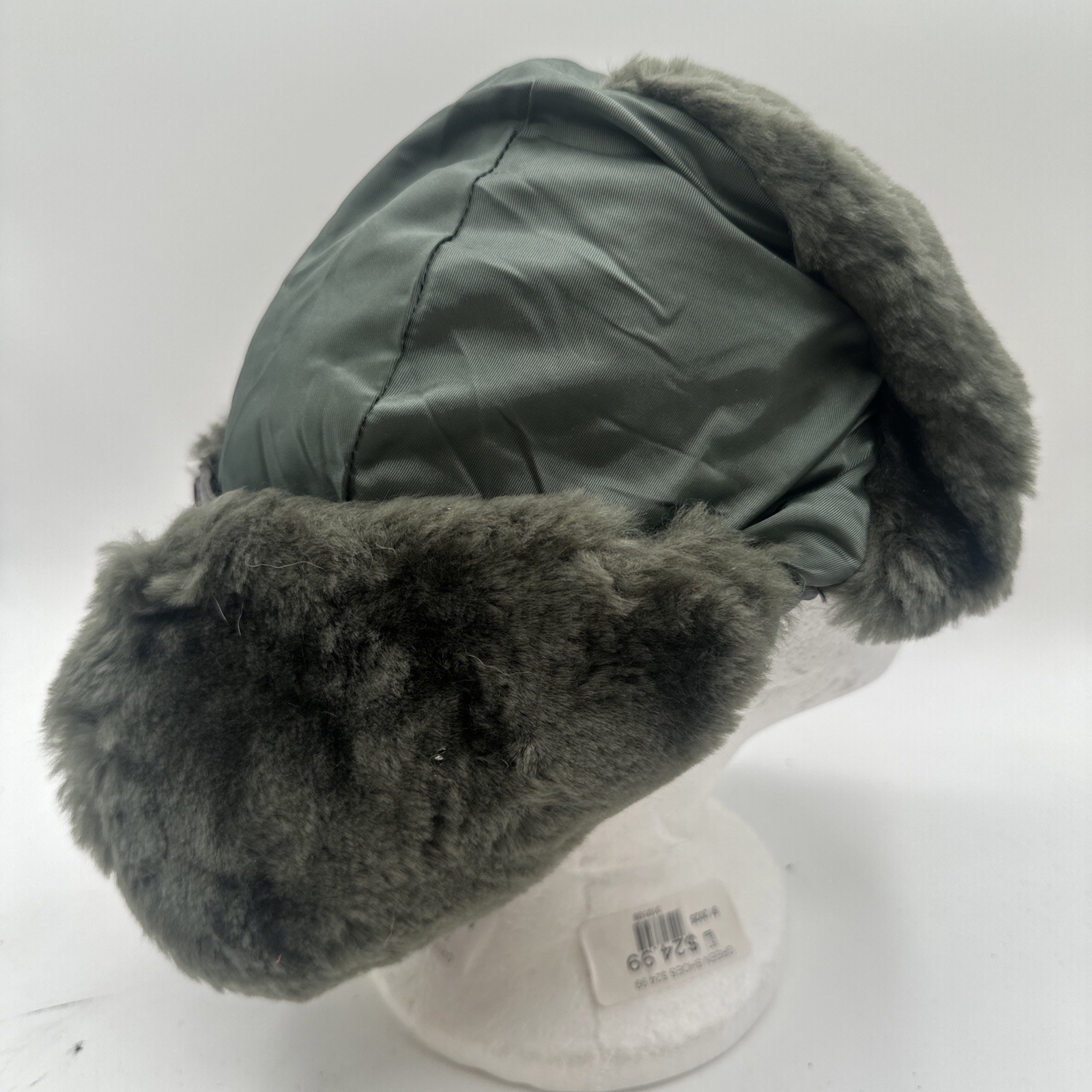 Helmet Flyers Winter Nylon B9B Hat With Flaps Large Wool