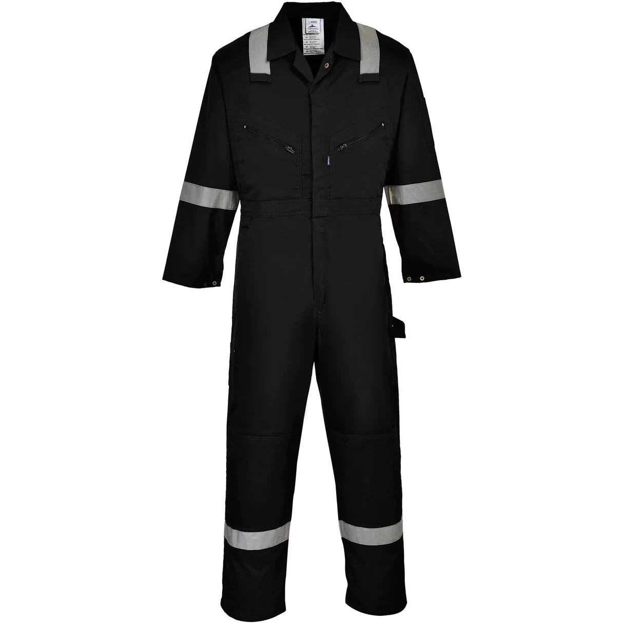 Portwest Iona Coverall F813 Reflective Knee Pad Pockets Work Safety – Size 6XL