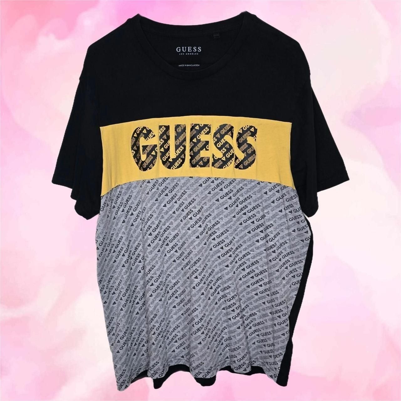 Guess Los Angeles Colorblock Logo T-Shirt gallery