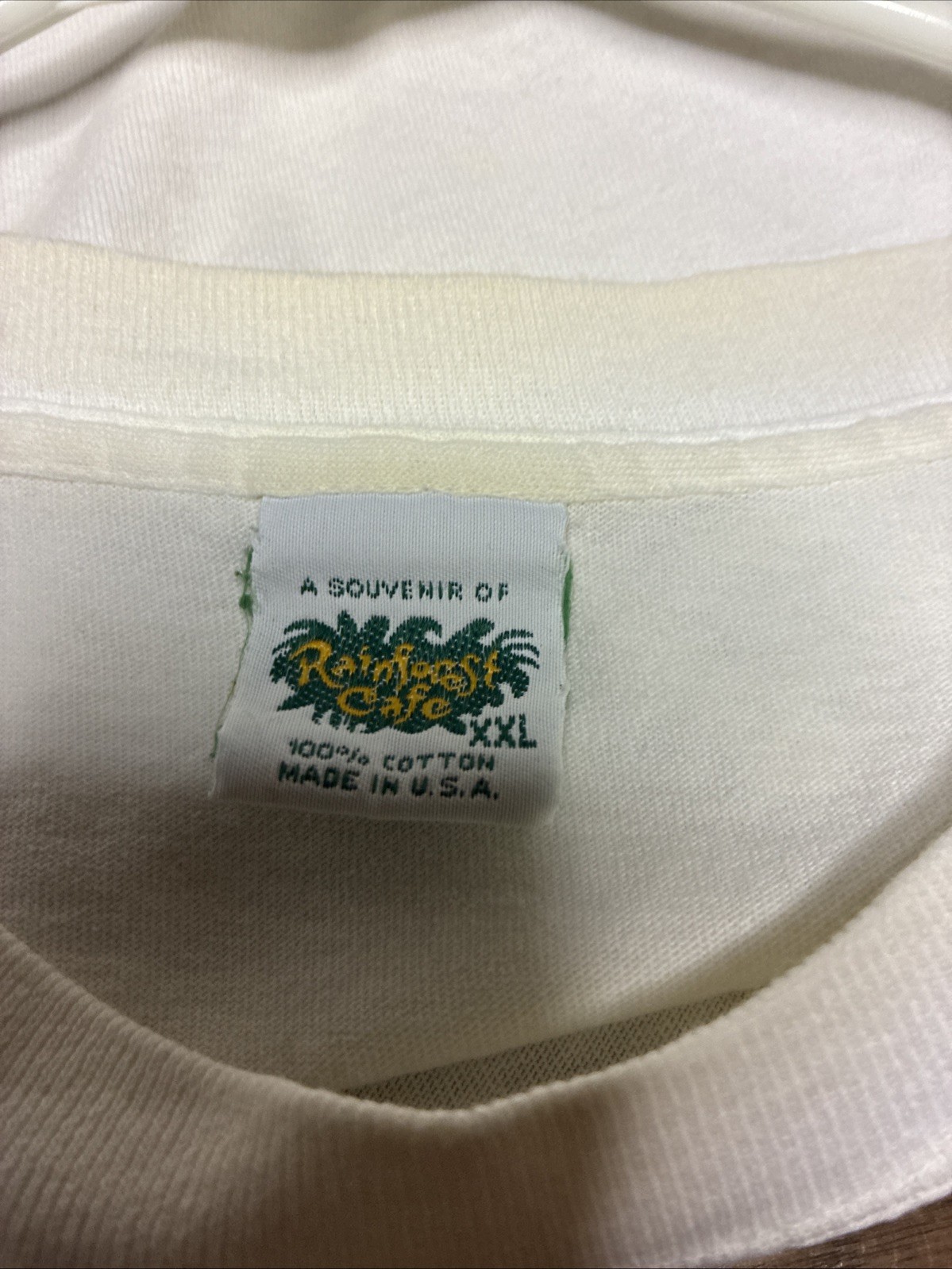 Vintage Rainforest Cafe Embroidered Shirt Size XXL gallery