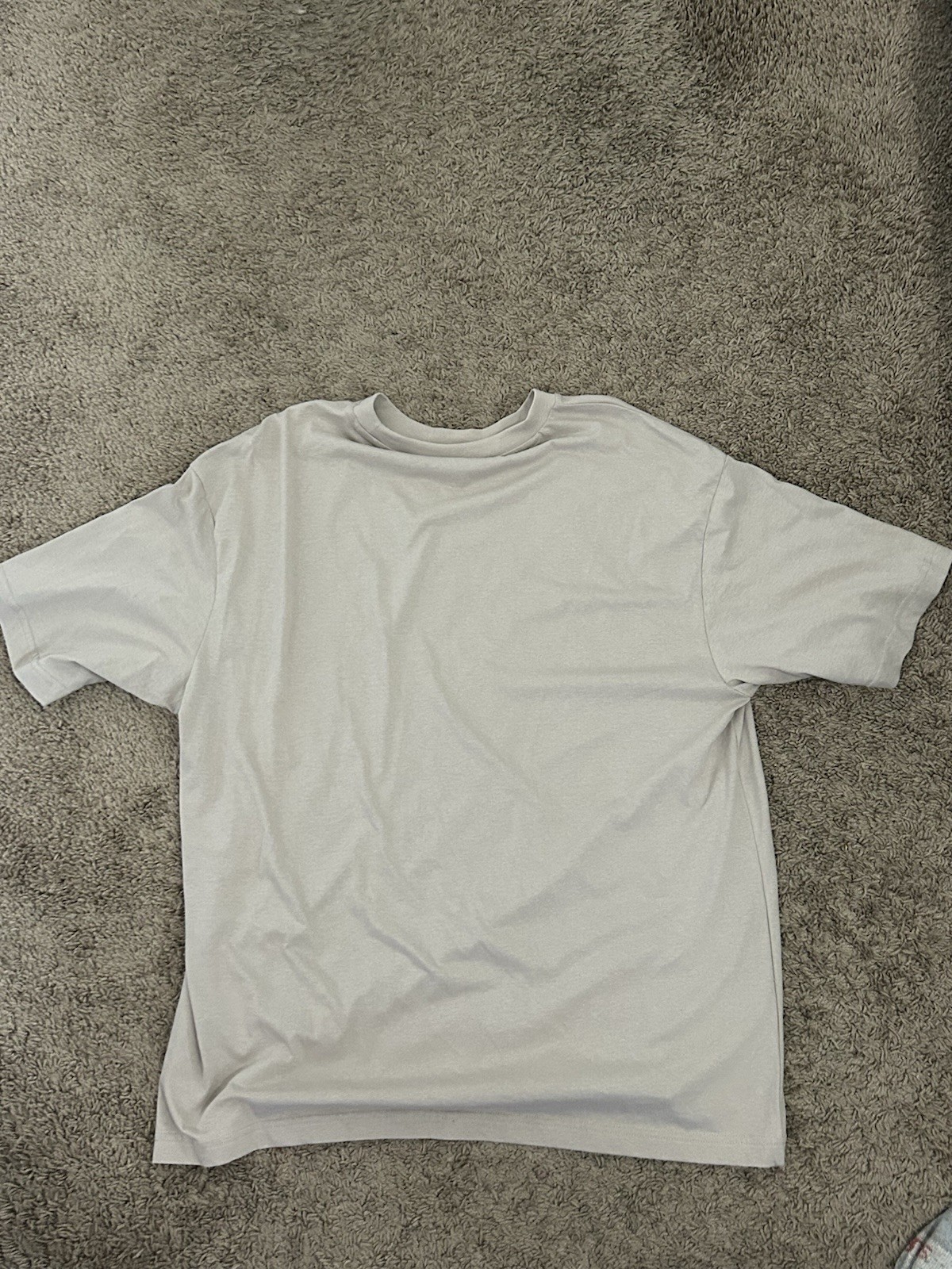 H&M Men’s Shirt Beige Size L Relaxed Fit Short Sleeve Tee gallery