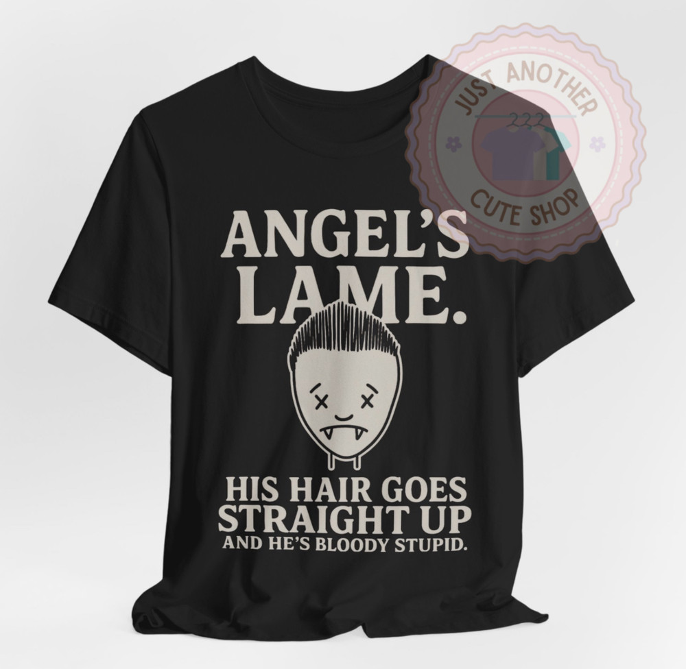 Buffy the Vampire Slayer T-shirt ♡ ANGEL’s LAME! Captain Forehead! ☆ Buffybot!