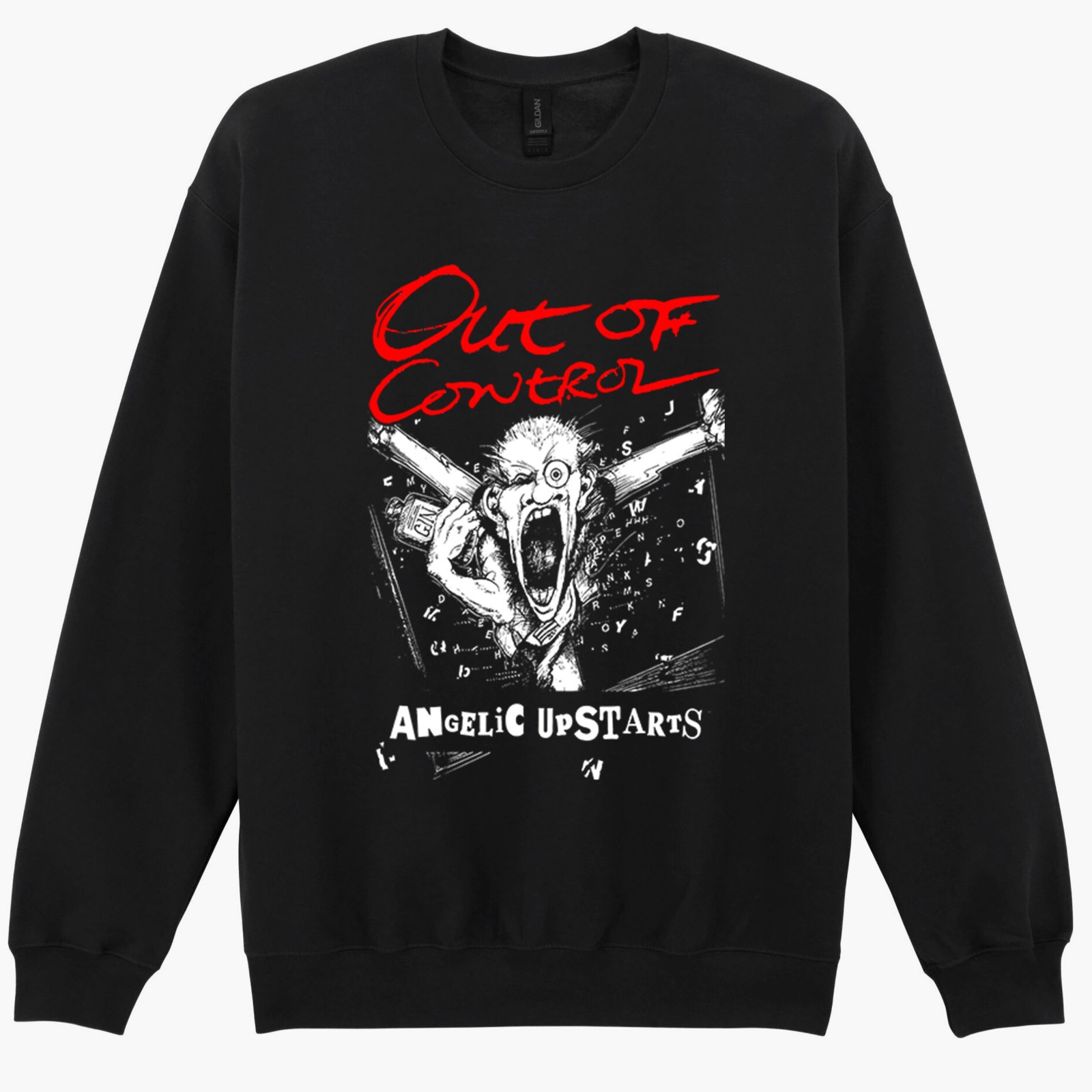 Angelic Upstarts Out Of Control Punk Rock Tote Bag T Shirt Sweatshirt Hoodie 588
