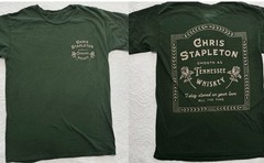 Chris Stapleton Tennessee Whiskey Double Sided T Shirt Full Size S-5XL