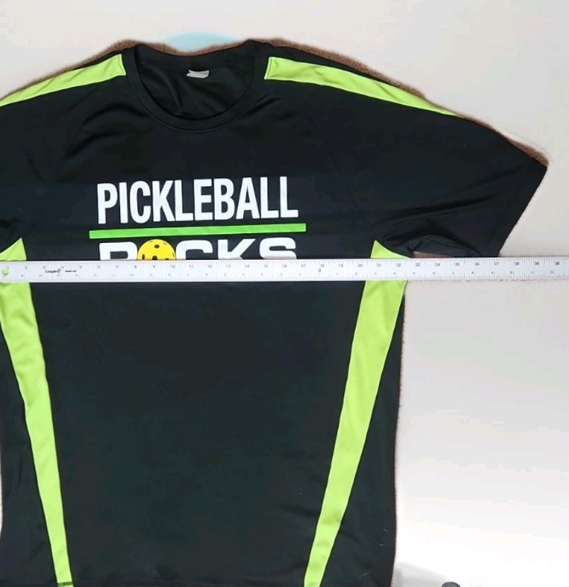 Pickleball Rocks Sport-Tek Adult Mens Shirt Size Large L NWOT Performance Jersey gallery