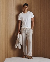 Quince / Cotton Modal Crew Neck Tee/ white /large/ Men’s