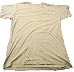 DSCP T-Shirt 3-pack Crew Neck Moisture Wicking Size Large Sand Color Made In USA