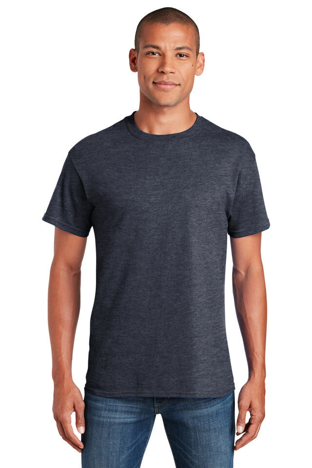 Pack Of 5 Gildan G500 Mens Short Sleeve Heavy 100% Cotton Stylish Plain T-Shirt gallery