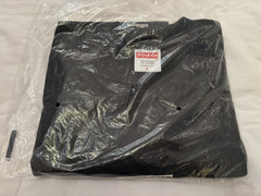 Authentic SUPREME Cutouts Large Black Tee Shirt BRAND NEW FW18T33