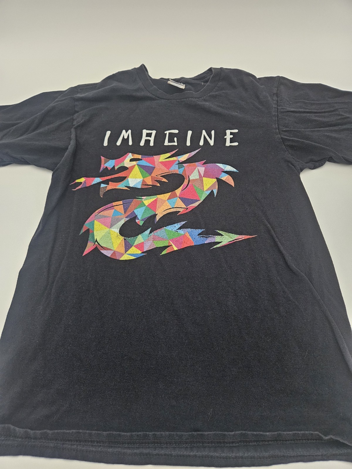Port & Company Fan Favorite Men's Black Imagine Dragon Graphic T-Shirt Small gallery