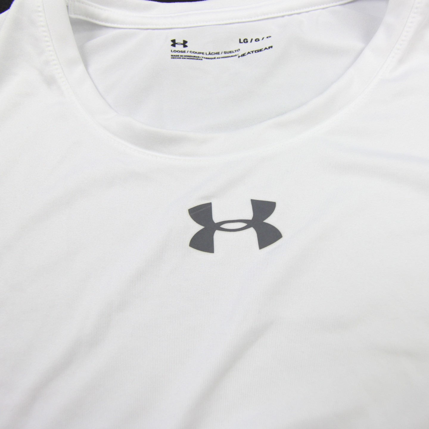 Under Armour HeatGear Short Sleeve Shirt Men's White New without Tags L gallery