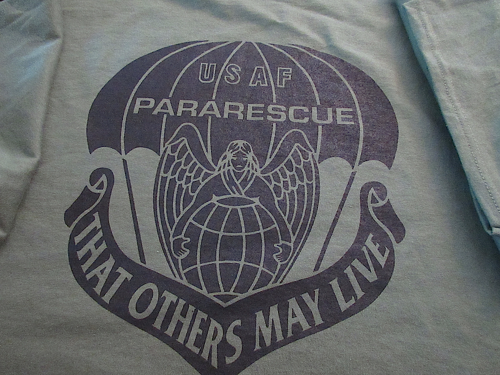 PARARESCUE That Others May Live USAF Silk Screen T-Shirt XL Ultra Cotton 6oz gallery