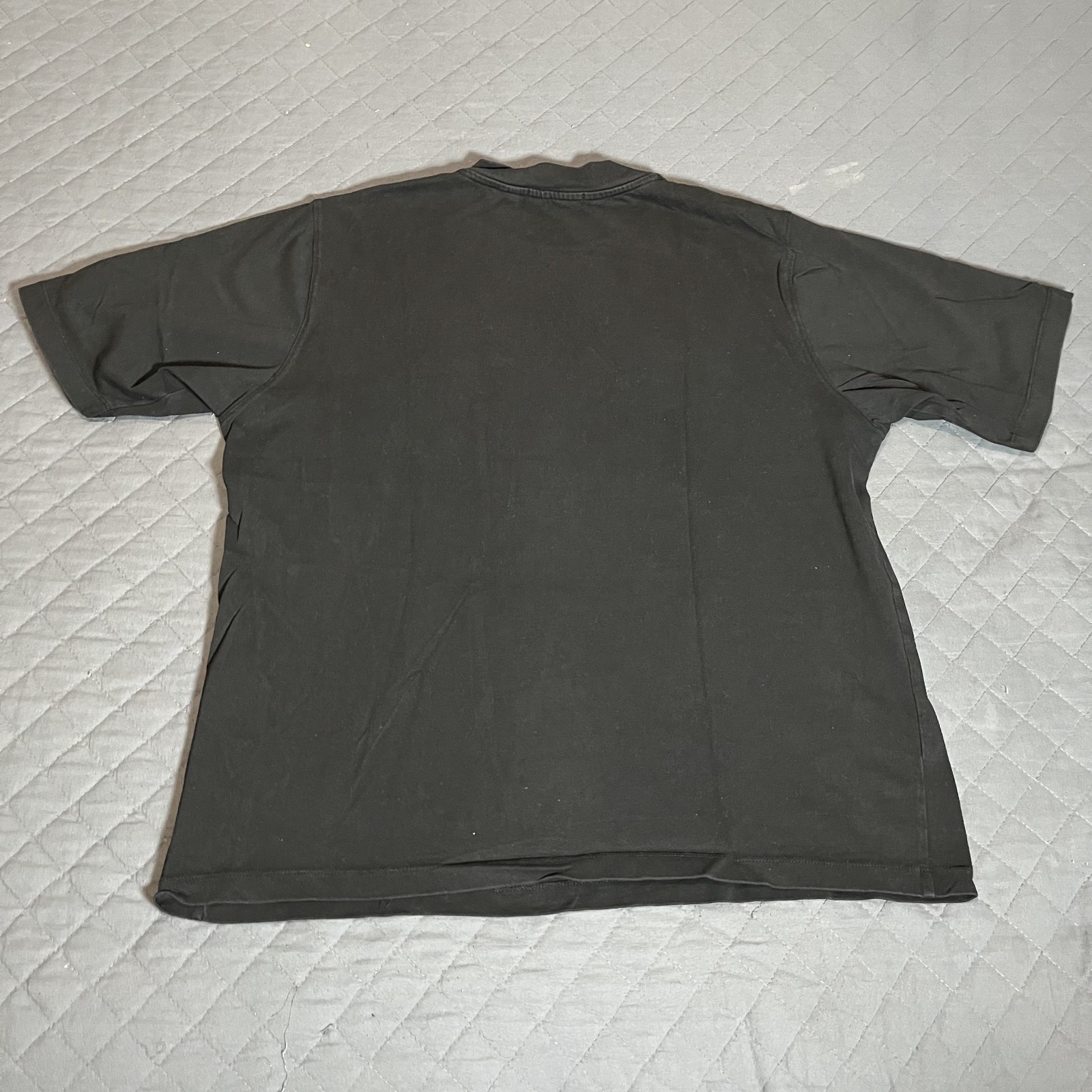 Helmut Lang Hans Tall Tee Black Graphic Print T-Shirt Mens Large gallery