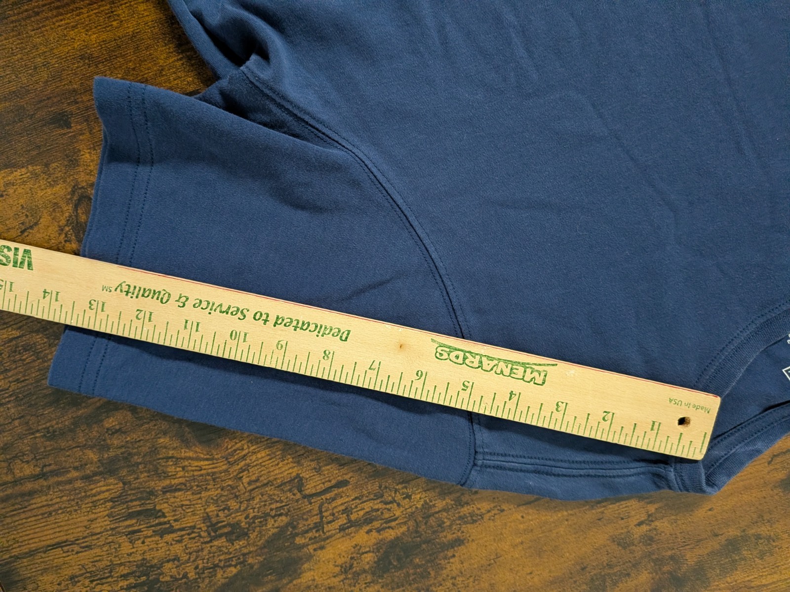 Kirkland Signature Pima Cotton Tee T Shirt Blue Medium Peru Made gallery