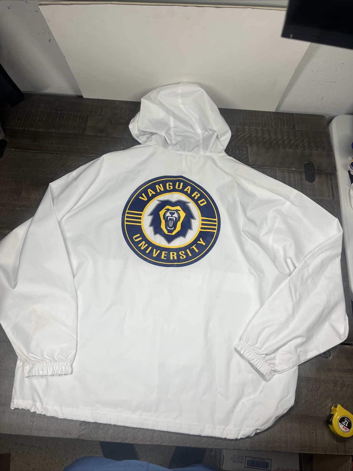 VTG Santa Clara Vanguard SCV University College Windbreaker Rain Jacket Coat gallery