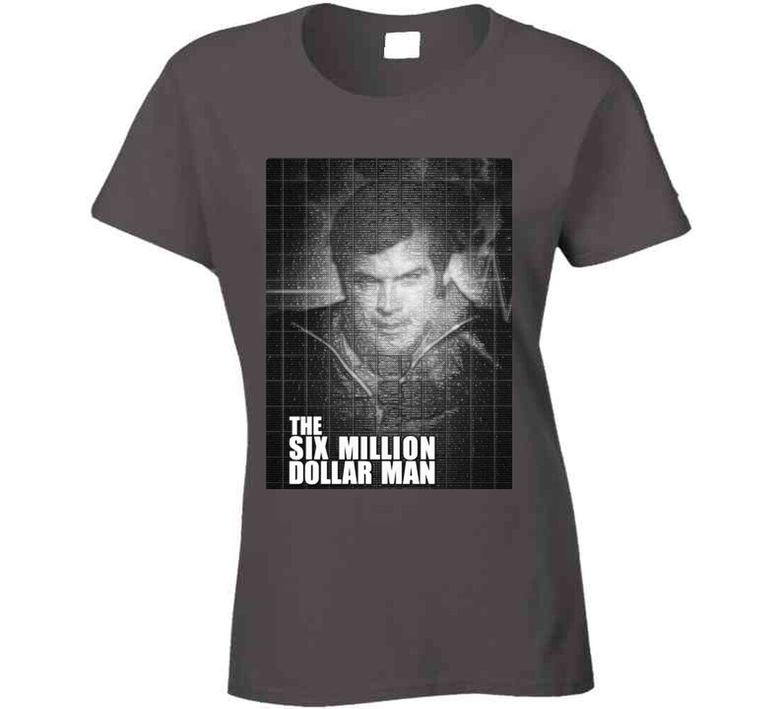 Six Million Dollar Man Lee Majors 70s Classic Tv T Shirt gallery