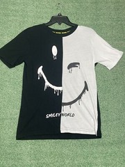 Smiley World T Shirt Mens Small