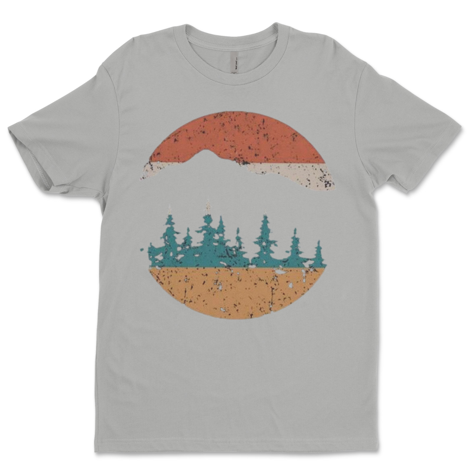 Custom T-Shirt Mountains/ Unisex Soft Style T-Shirts, Next Level- Cotton gallery