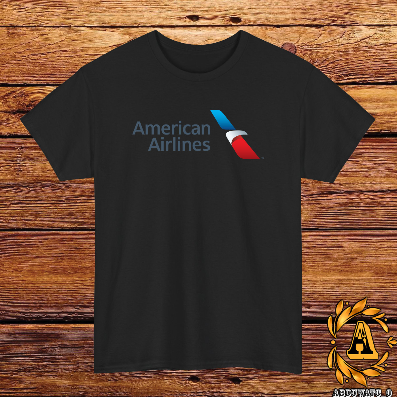 American Airlines Logo T-Shirt Black/Grey/White/Navy/Red/Light Blue S-5XL gallery