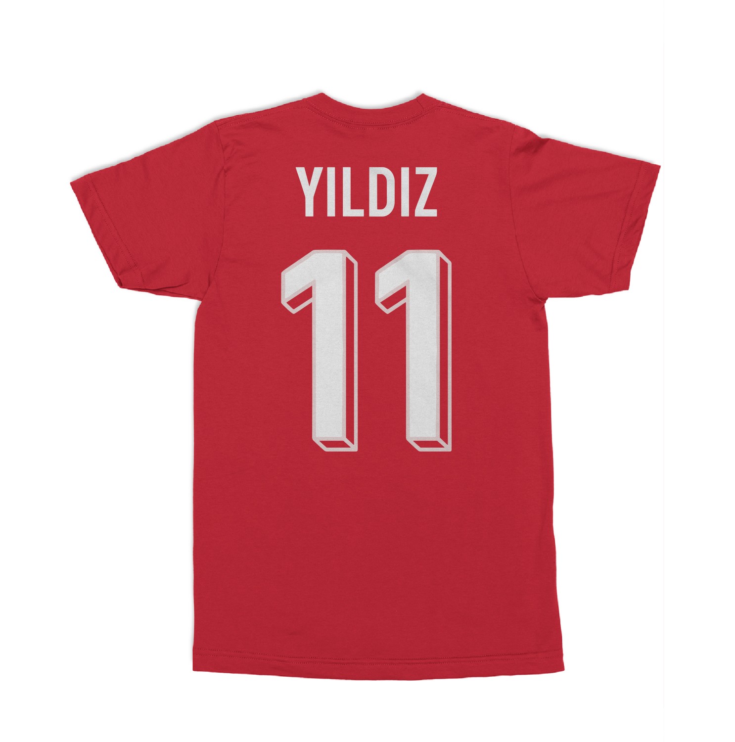 Turkiye 2026 Yildiz 11 Tribute Two-Sided Unisex T-Shirt gallery