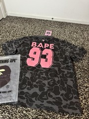 A Bathing Ape Men’s Miami Camo Graphic Logo Short Sleeve Crew Neck T-Shirt