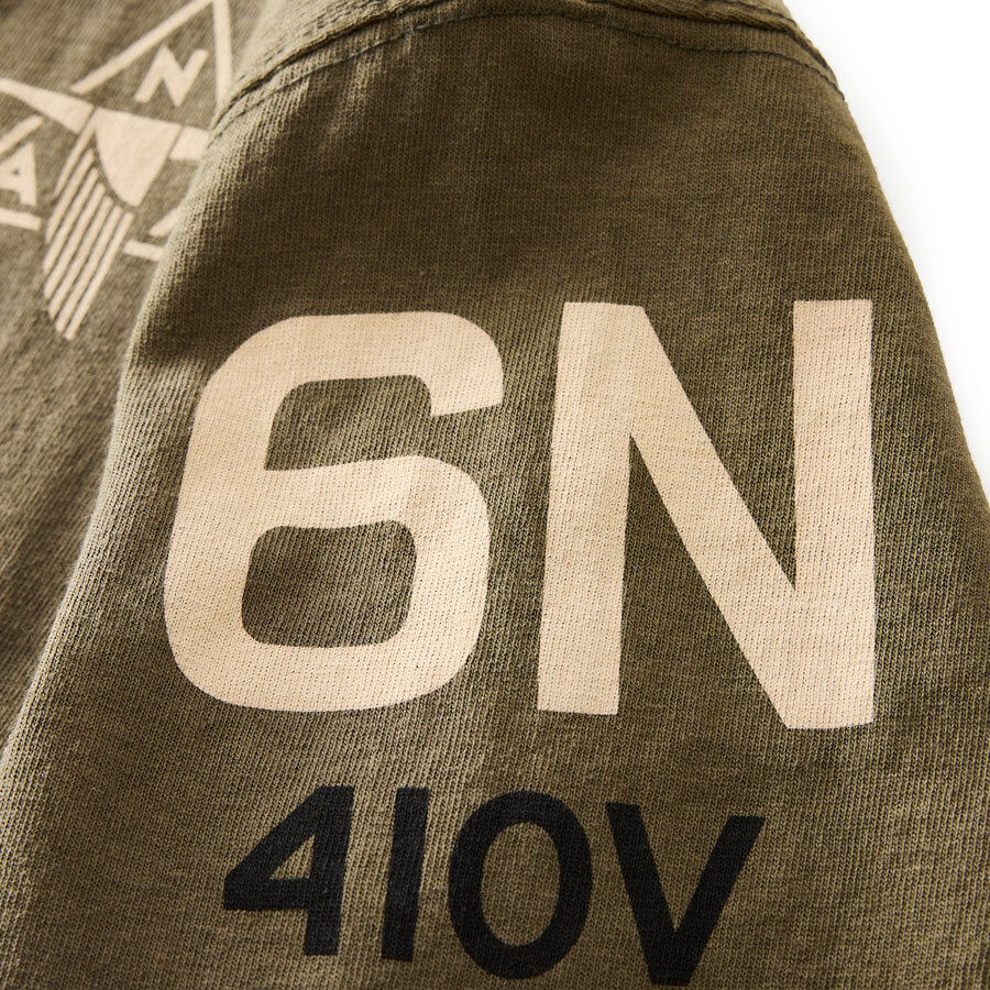 Red Canoe B-25 Mitchell T-Shirt, Olive -- Choose Size gallery