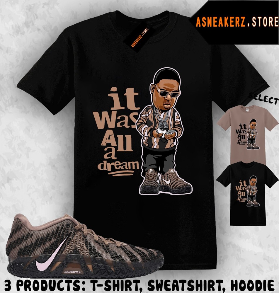 Tee Shirt Matching Ja 3 Showstopper Mink Brown Match Sneaker Sneakerhead Biggie