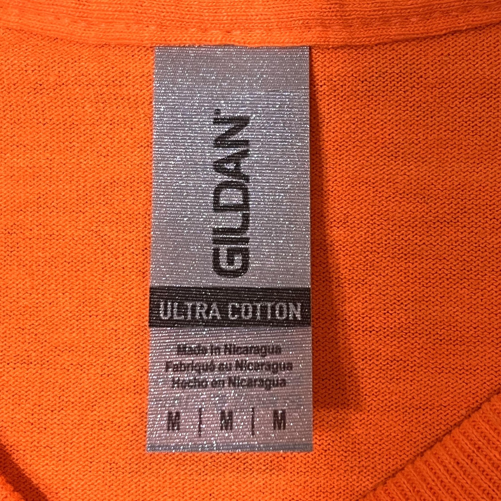 Addicted San Francisco Shirt Mens Medium Orange Parody Graphic Gildan Tee Logo gallery