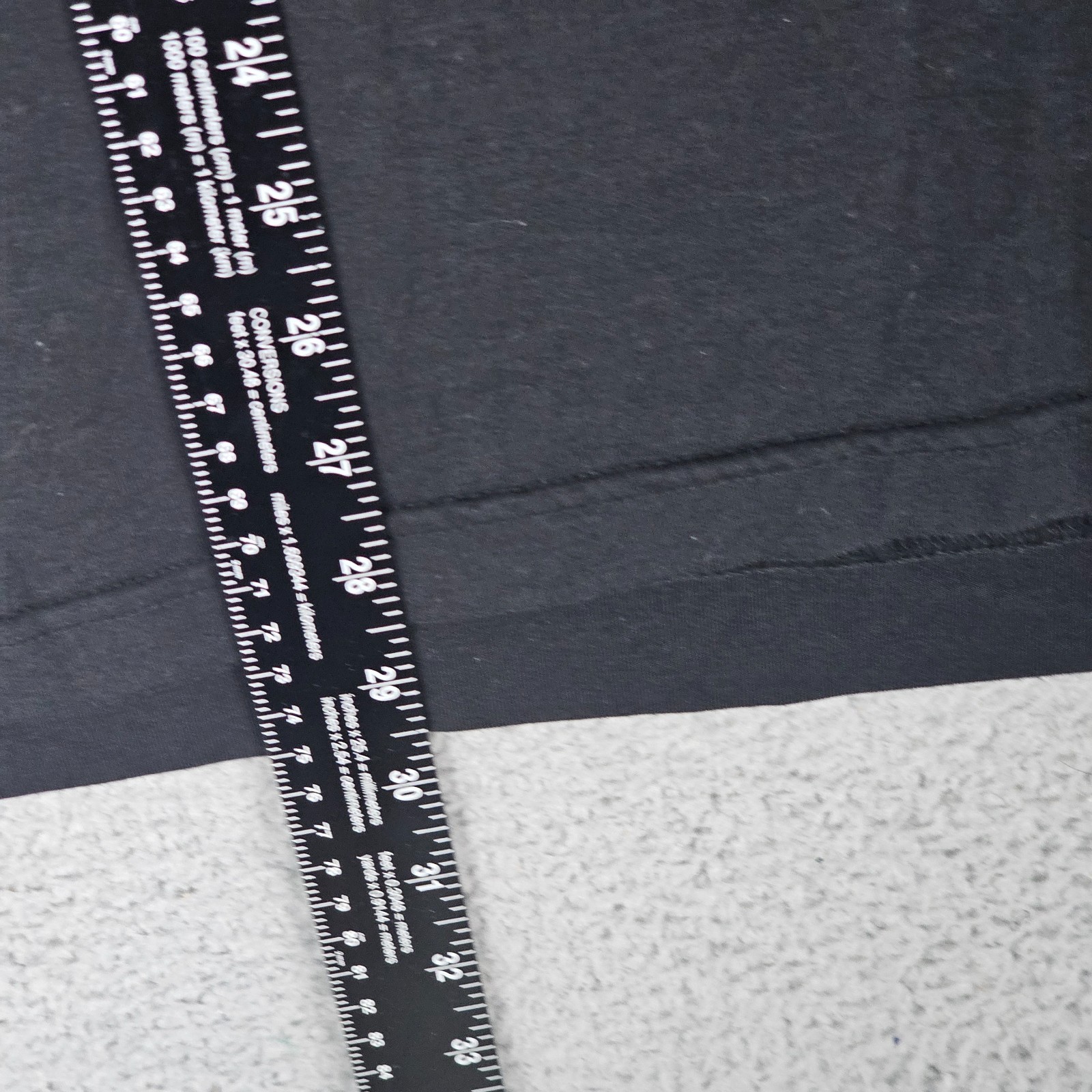 Leisure Lab Pullover T-Shirt Mens 3 Black Stretch Long Sleeve Round Neck Slit gallery