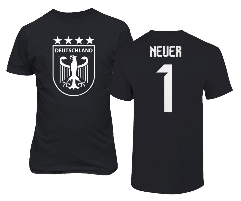German Soccer #1 Manuel Neuer World Football Fans Adult and Youth T-Shirt gallery
