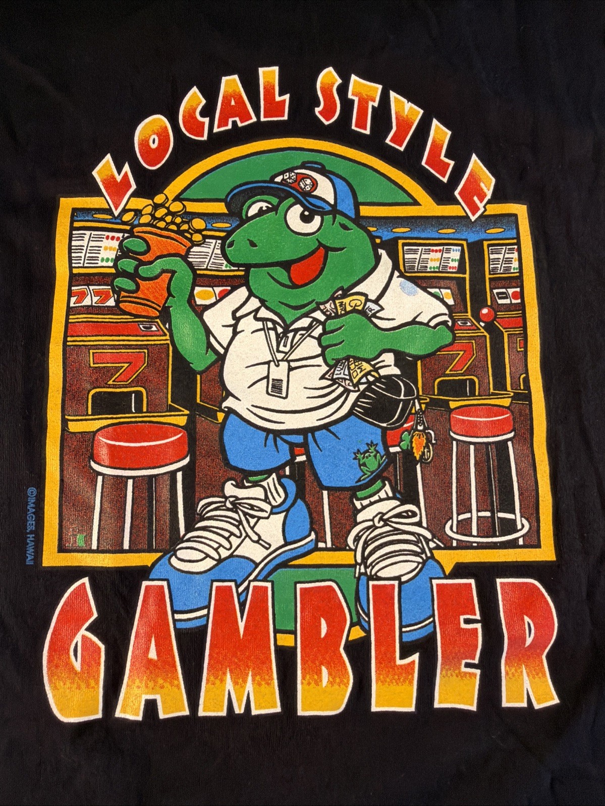 Vtg Murina High Roller Main Street Station Las Vegas T Shirt Men’s L Hawaii Fuse gallery