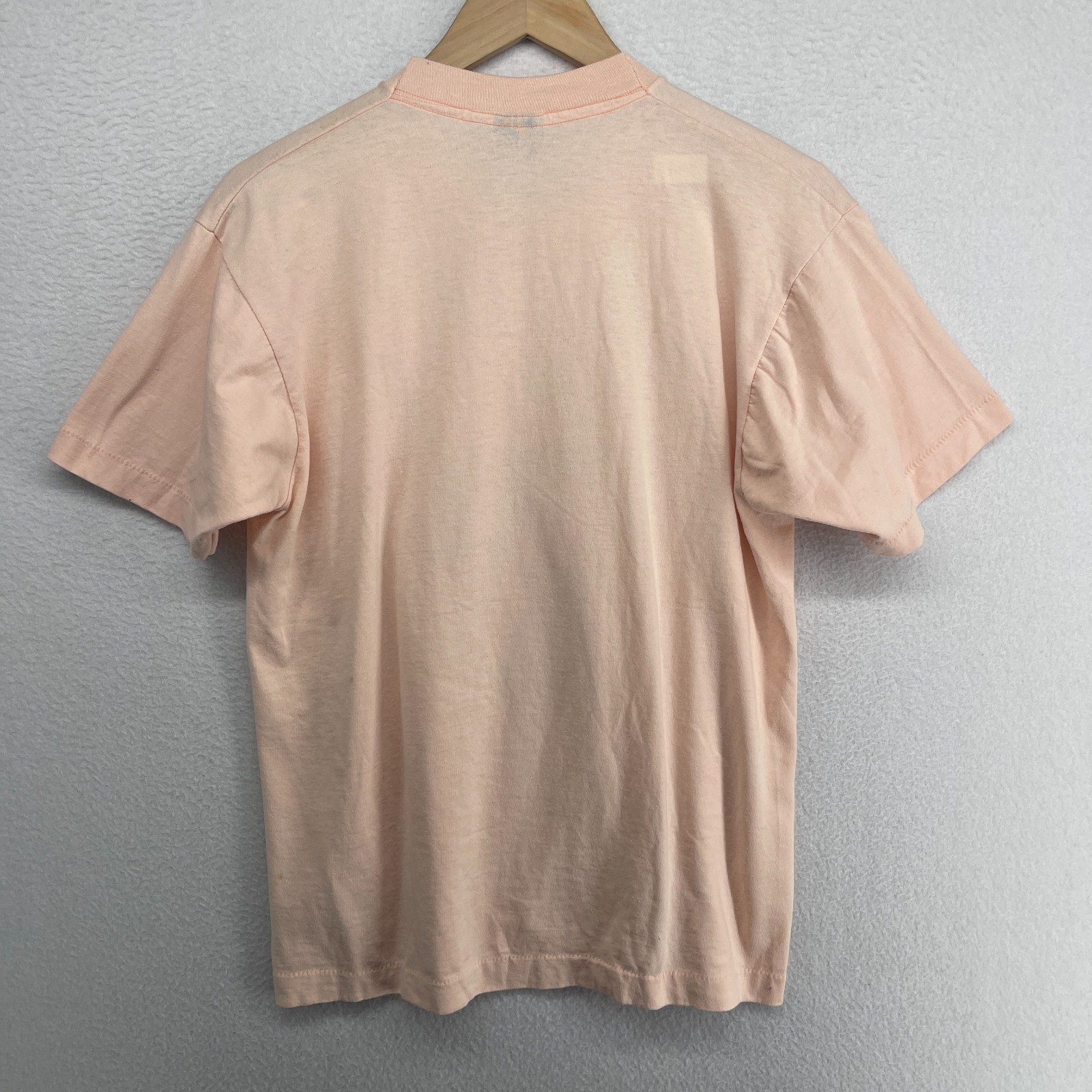 KEY WEST Shirt Adult L Florida Beach 80s Single Stitch Cotton Blend Pink USA VTG gallery