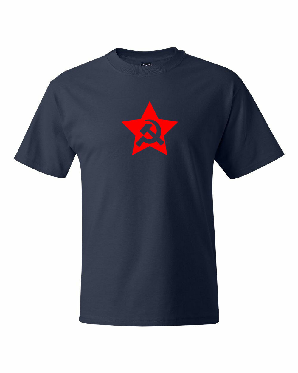 Red Star and Sickle Logo CCCP USSR Soviet Red Army T-Shirt S-5XL Quality Shirts