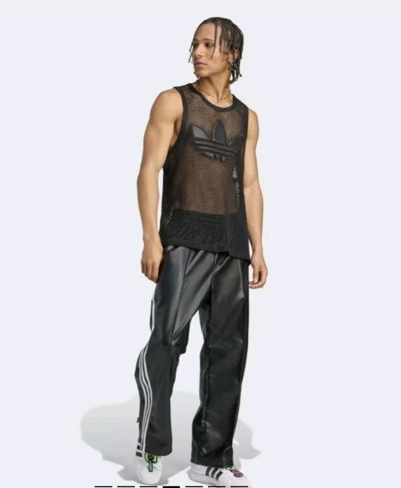 Sold Out ! adidas x Jeremy Scott 90s House Music Mesh Tank Top Tee S Small Nwt gallery