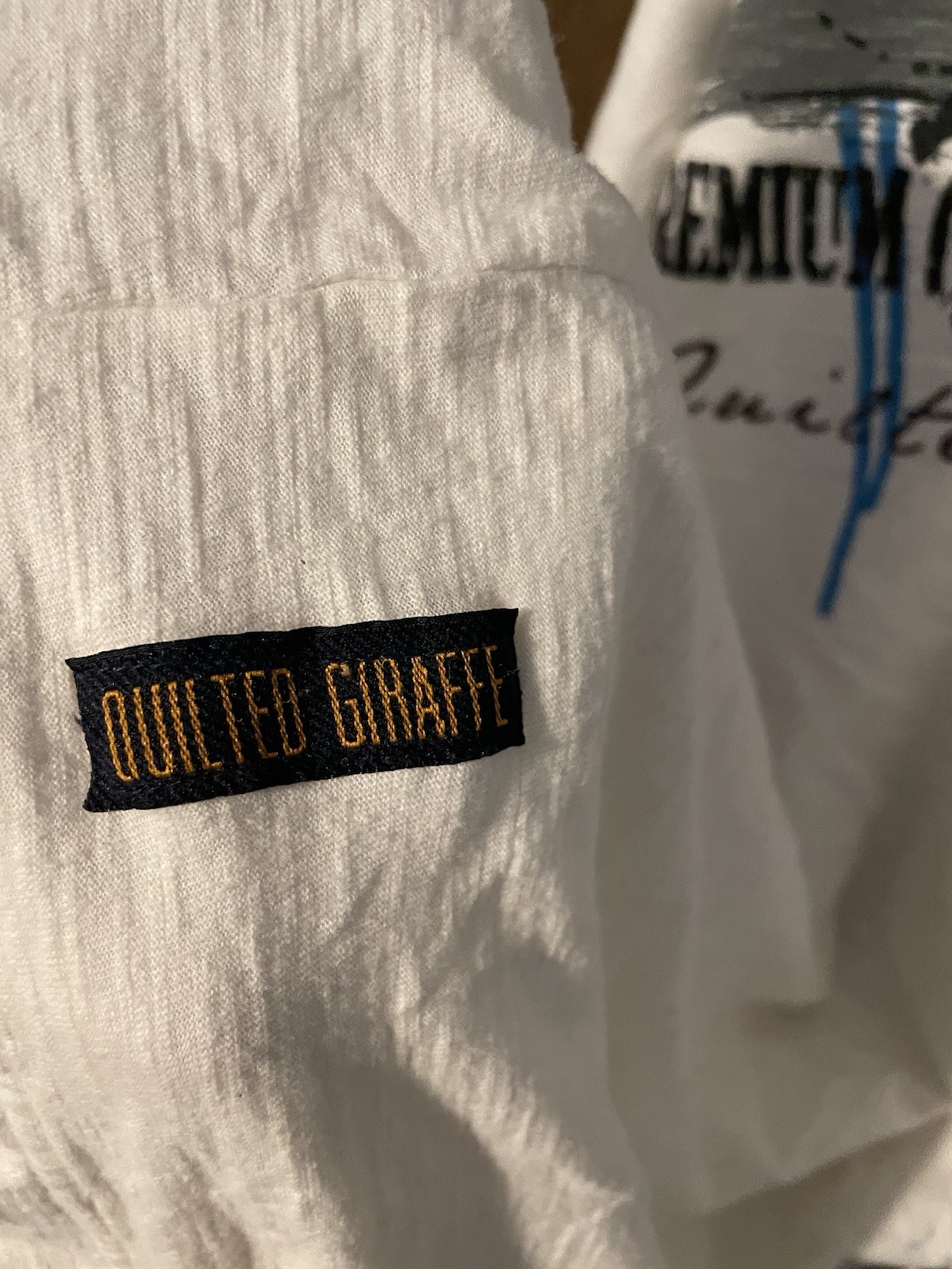 Quilted Giraffe Mens 3X White Graphic Eagle V Neck T Shirt Distressed Print gallery