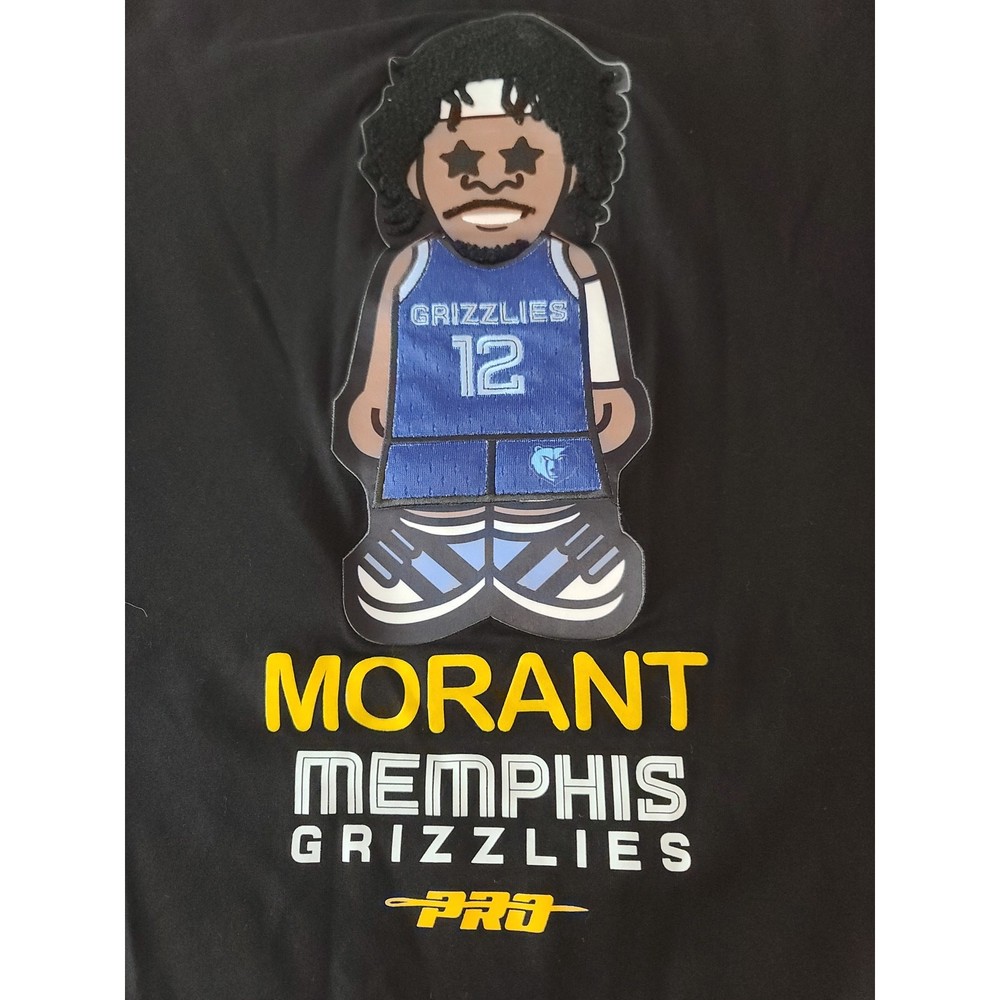 Pro Standard Memphis Grizzlies Ja Morant caricature short sleeve shirt – XL
