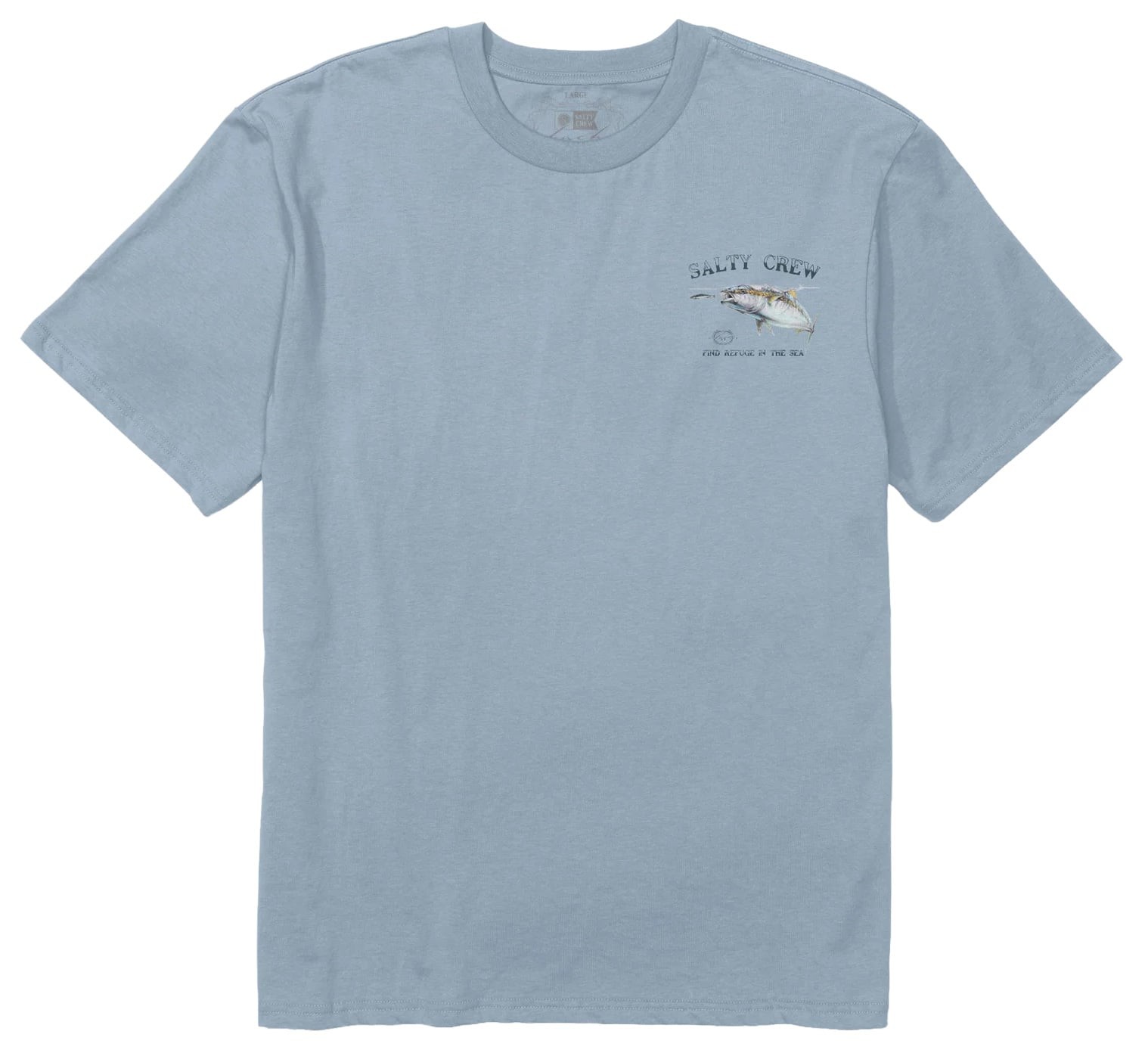 Salty Crew Surface SS T-Shirt – Blue Fog – New