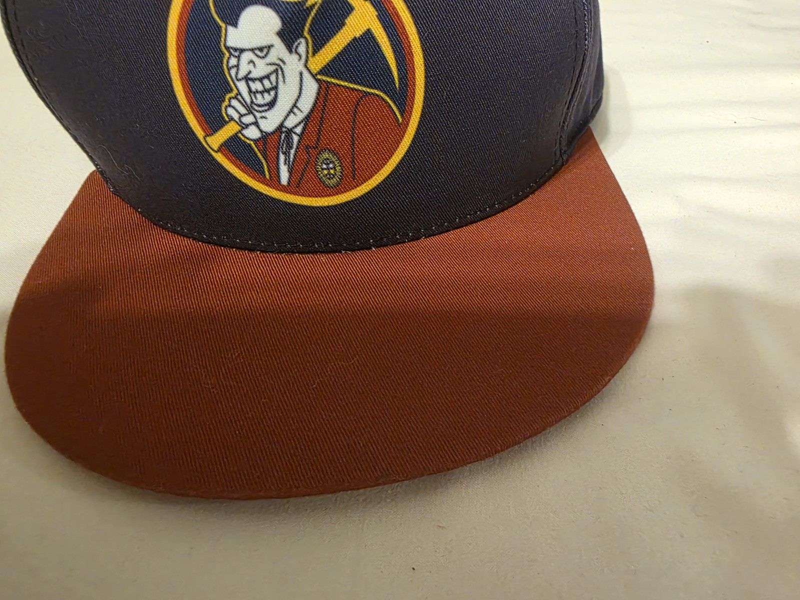 DENVER JOKERS FUNNY DENVER NUGGETS LOGO SNAPBACK HAT BLUE& RED! FREE SHIPPING! gallery