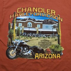 Harley Davidson~2005~H-D Chandler, AZ Arizona~Men’s M T-Shirt w/ Pocket