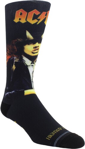 AC/DC - Perri's - AC/DC - Highway Dye Sublimation - Crew Socks [New ] Socks gallery