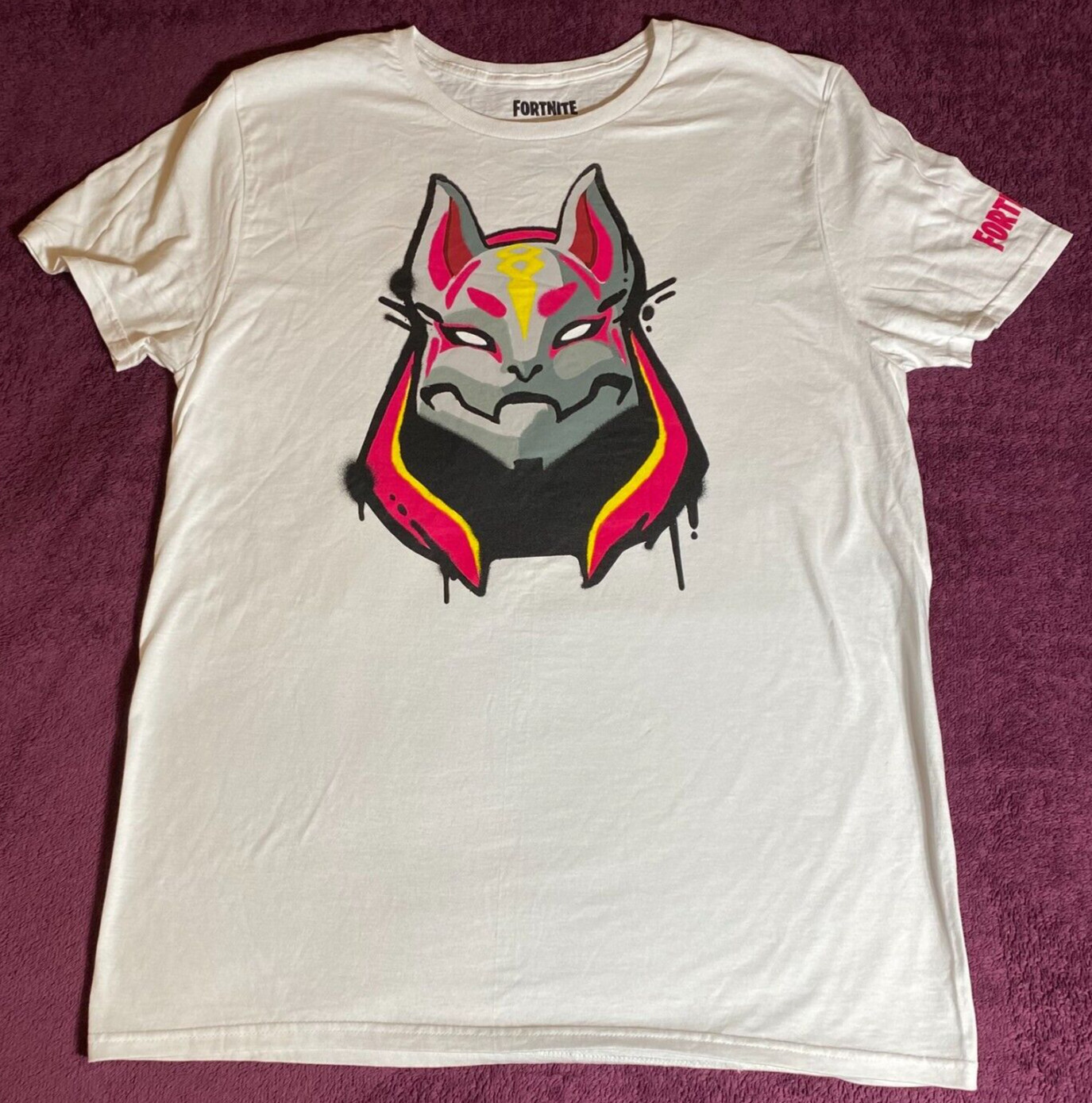 Fortnite Drift T-Shirt White Size L – Epic Games