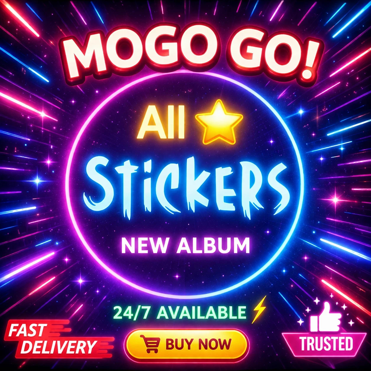 ALL STICKERS AVAILABLE (1-2-3-4-5-6⭐) (SUPERFAST SEND) EVER AFTER NEW ALBUM