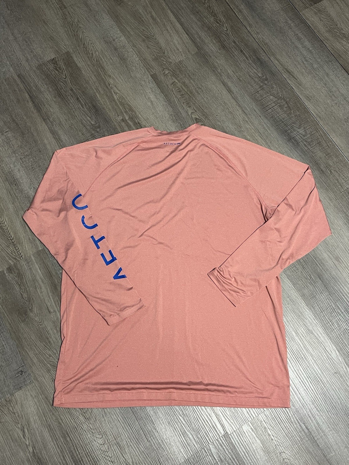 AFTCO Samurai 2 Performance Fishing Shirt in a coral pink color Size XL gallery
