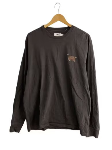 KITH / Used / Long-sleeved T-shirt / L / Cotton / Brown / 21-070-066-0006-1-0