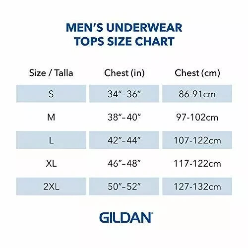 Gildan Men's A-Shirt Tanks, Multipack, Style G1104, White Tank Tops gallery
