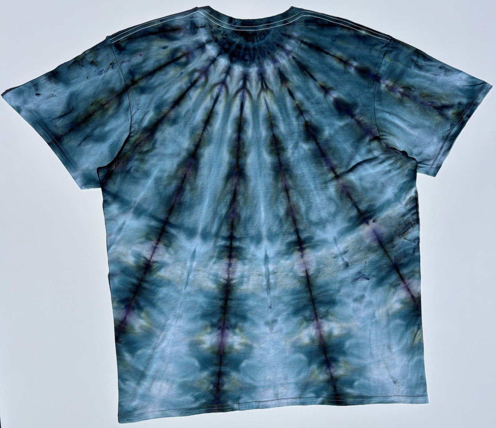 Handmade Ice Tie Dye Adult T-Shirt Unisex Size XL Multicolored Gildan Tee NEW gallery