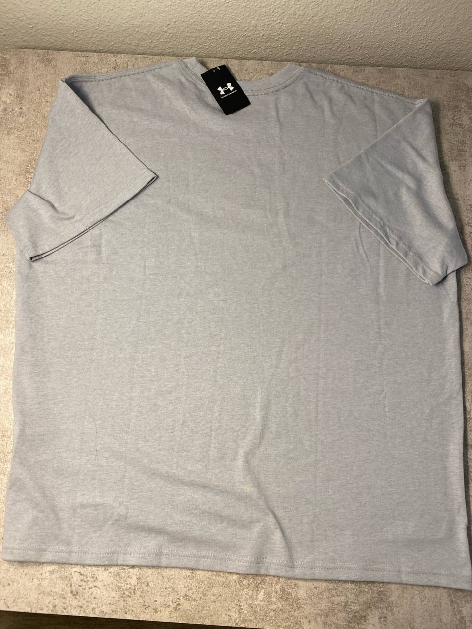 Under Armour Men’s ARMOUR Graphic T-Shirt Gray 2XL XXL New With Tags NWT gallery
