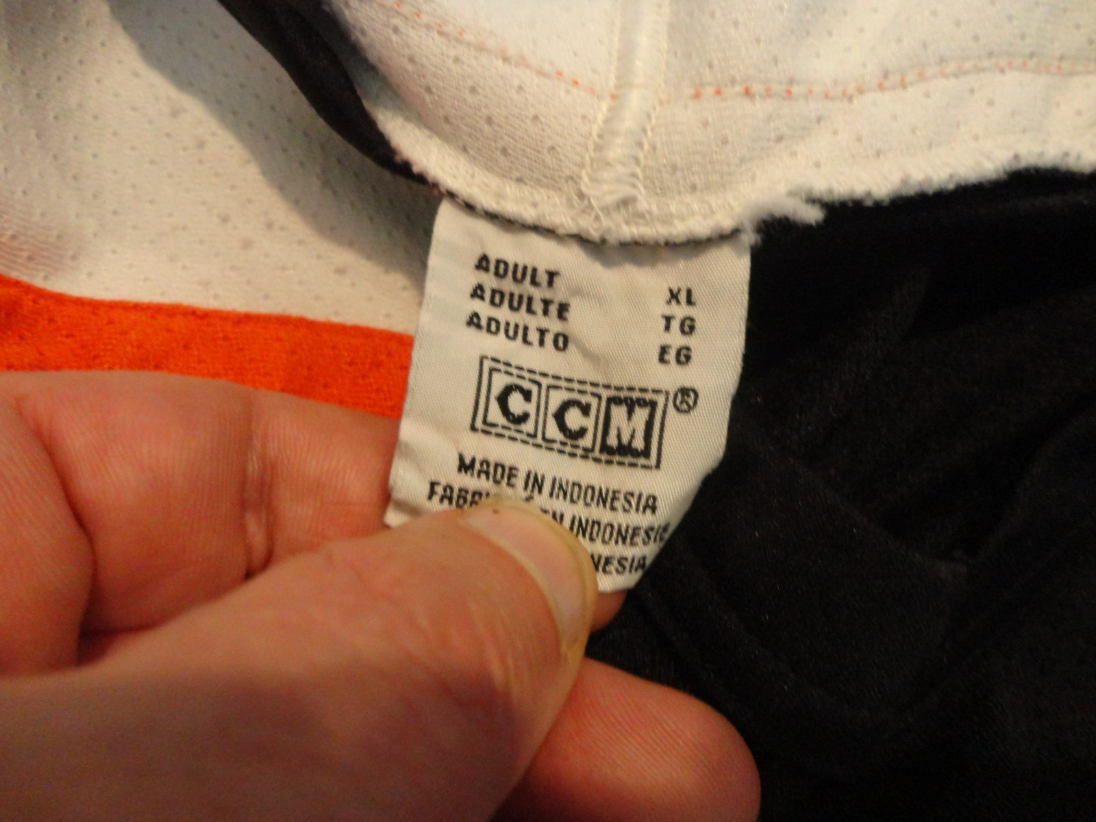 Vintage Soul Patch CCM Hockey Stitched Jersey Size XL gallery