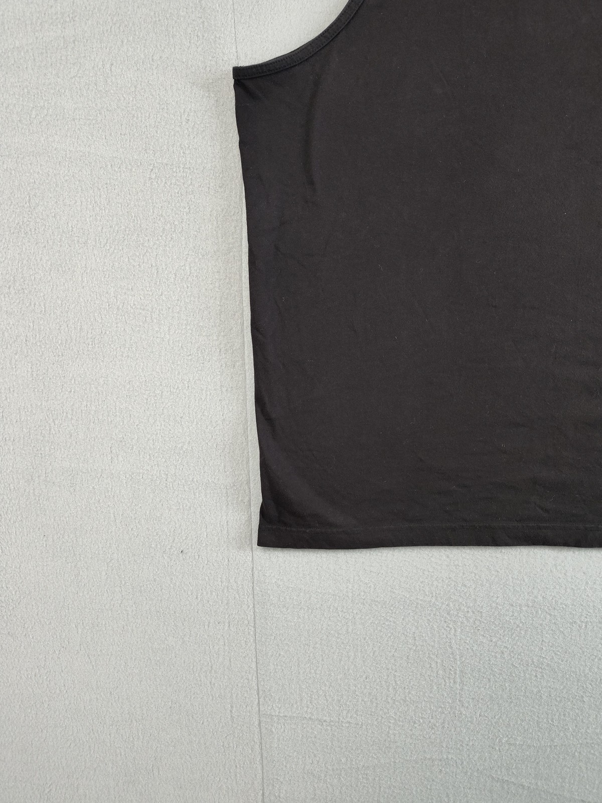 Basic Editions Tank Top Shirt Mens XL Black Sleeveless 100% Cotton Casual gallery
