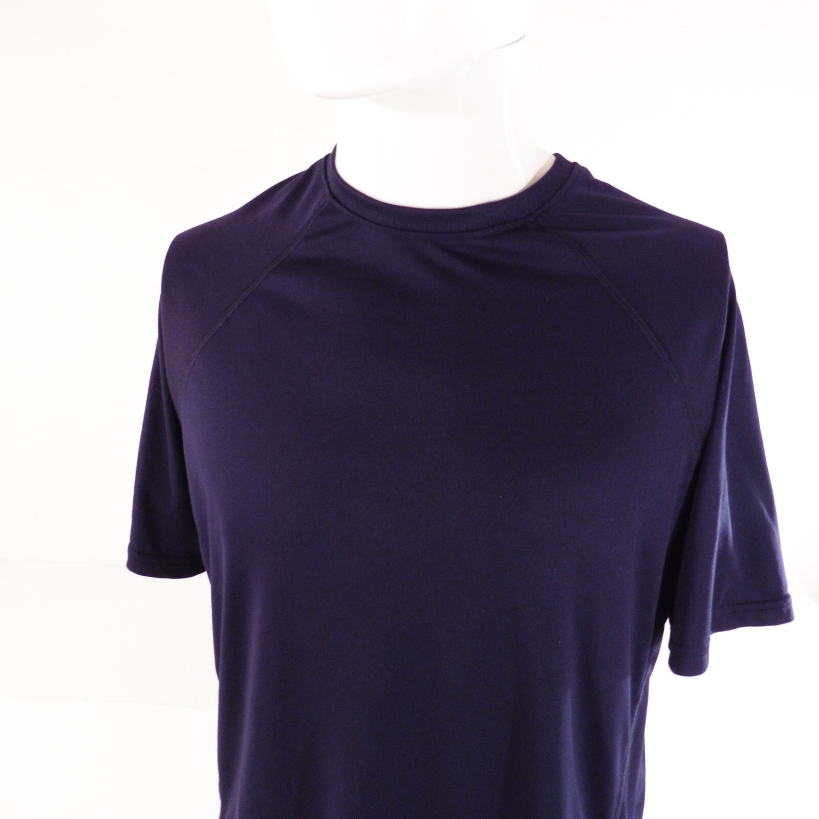 Tek Gear Shirt Men Medium Blue Gym Active Performance Running Jogging Basketball gallery